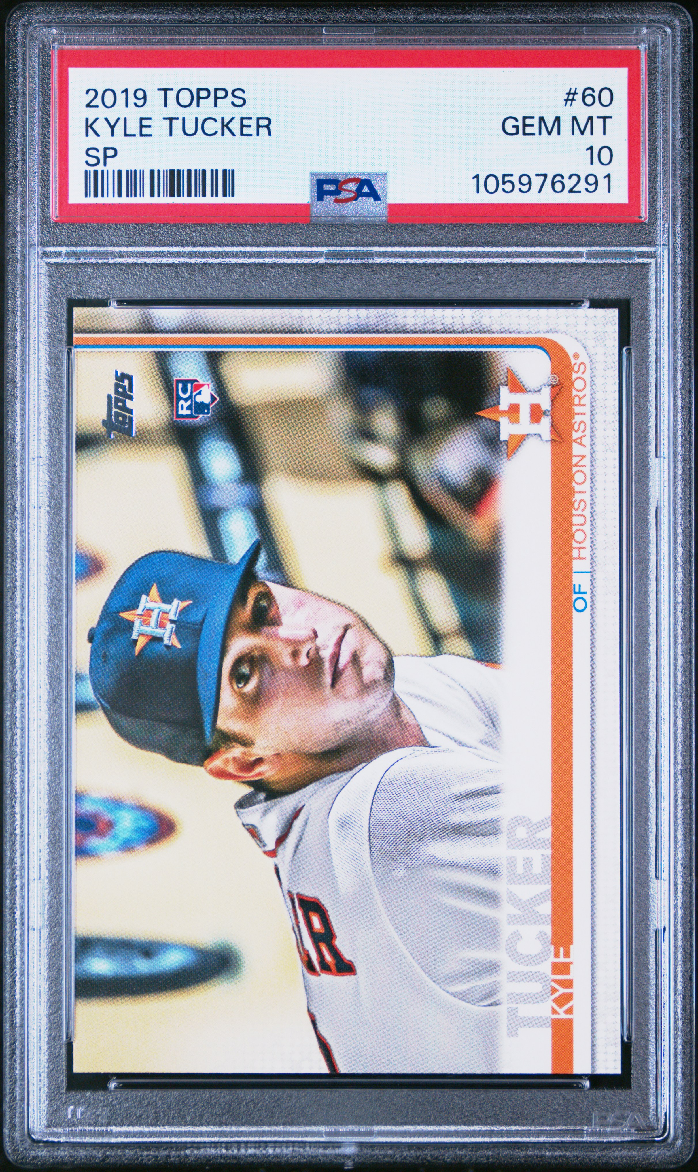 2019 Topps Kyle Tucker #60 (Sp) Gem Mt 10 front