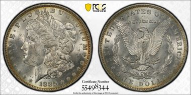 1885-O $1 MS63