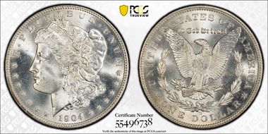 1904-O $1 MS66
