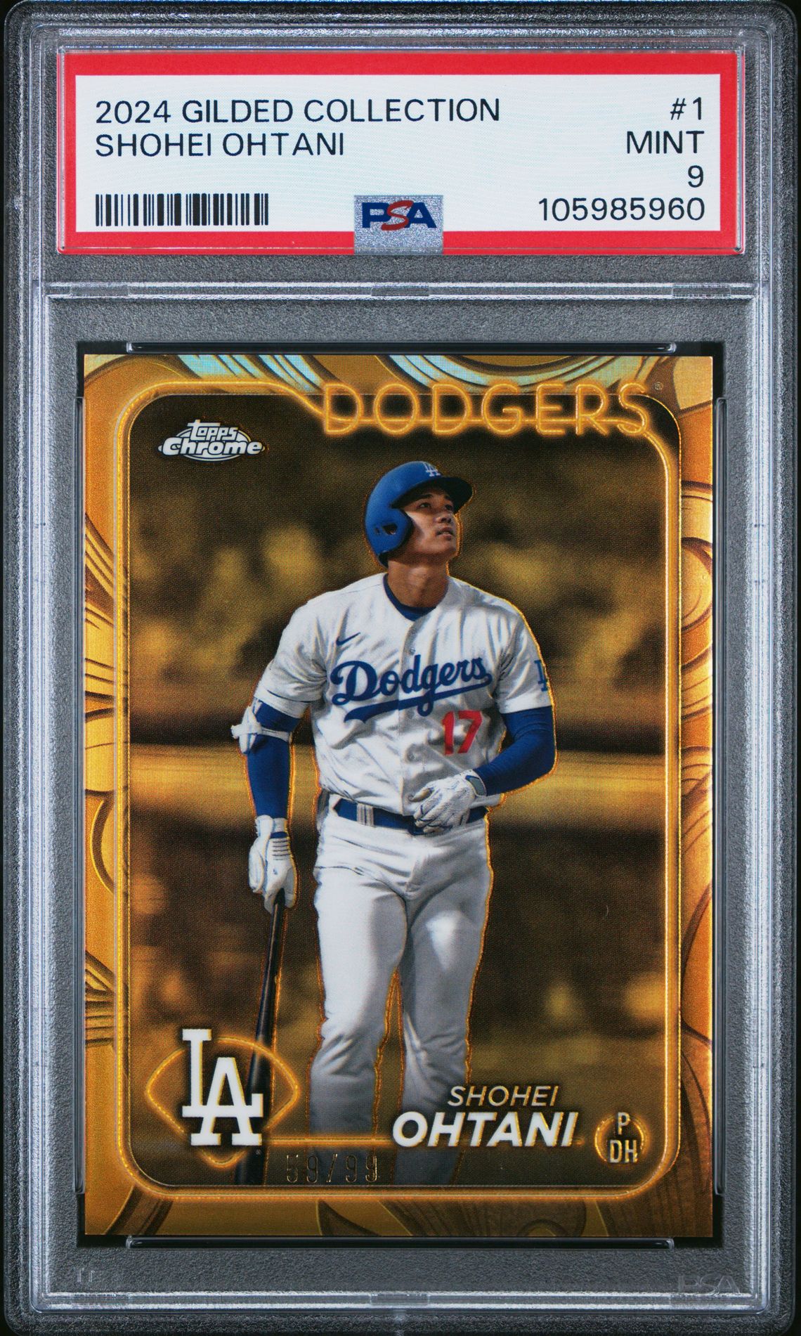 2024 Topps #1 Shohei Ohtani front