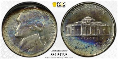1942-P 5C Silver PR68