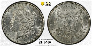 1891-CC $1 MS61