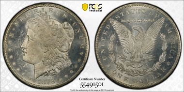 1878-CC $1 MS63