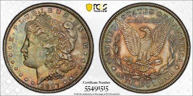1897 $1 MS64