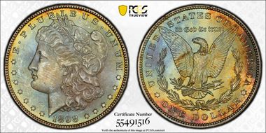 1898 $1 MS63