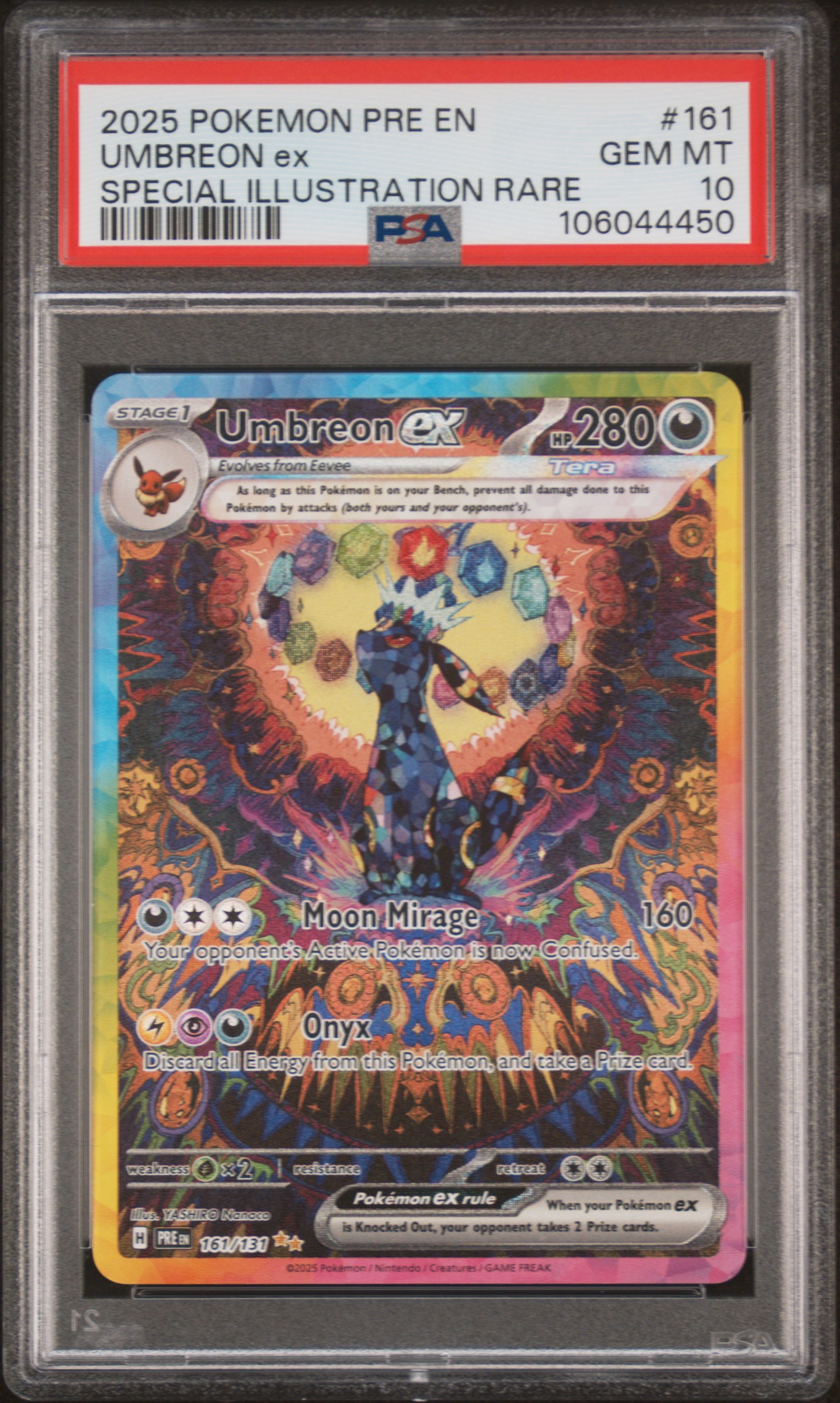 POKEDEN's 2023 Pokemon Japanese Sv-P Promo Umbreon Yu Nagaba X Pcg