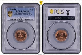 1986-D 2 Pfg GN1RD