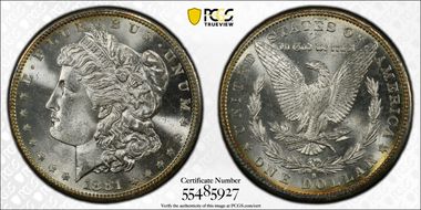 1881-S $1 MS66
