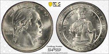 2025-D 25C Ida B. Wells First Strike MS66