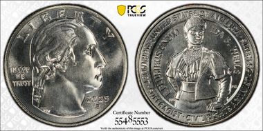 2025-S 25C Ida B. Wells First Strike MS67