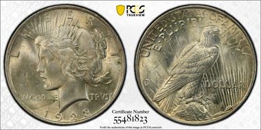 1923 $1 MS63