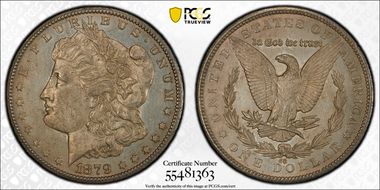 1879-CC $1 Capped Die N1