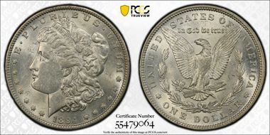 1894 $1 AU58
