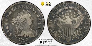 1798 $1 BB-125 VF30