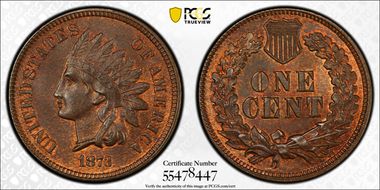 1873 1C Open 3 MS66RB