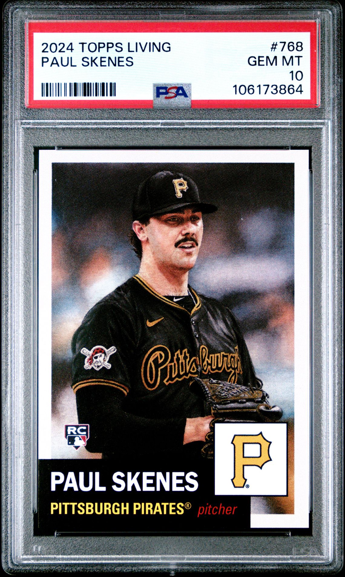 2024 Topps TOPPS LIVING #768 Paul Skenes front