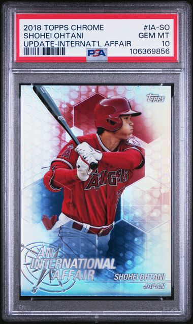 2018 Topps Topps Update #IA-23 Shohei Ohtani front