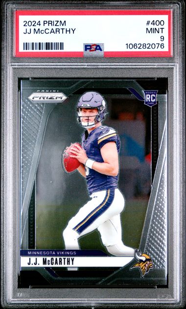 2024 Panini Prizm Jj Mccarthy #400 Mint 9 front