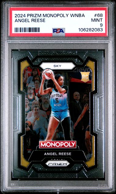 2024 Panini Prizm Monopoly Wnba Angel Reese #68 Mint 9 front