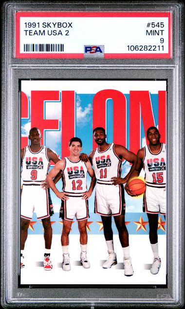 1991 Skybox Team Usa 2 #545 Mint 9 front
