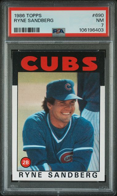 Topps Ryne Sandberg front