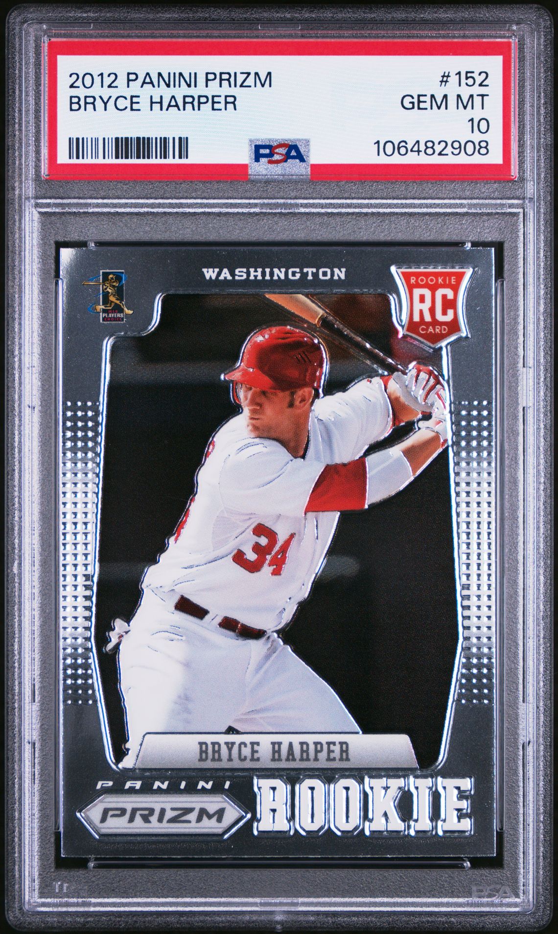2012 Panini PANINI PRIZM #152 Bryce Harper front
