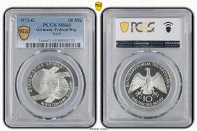 1972-G 10 Mk Knot MS65