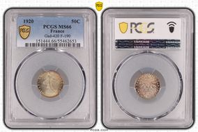 1920 50C Gad-420 F-190 MS66