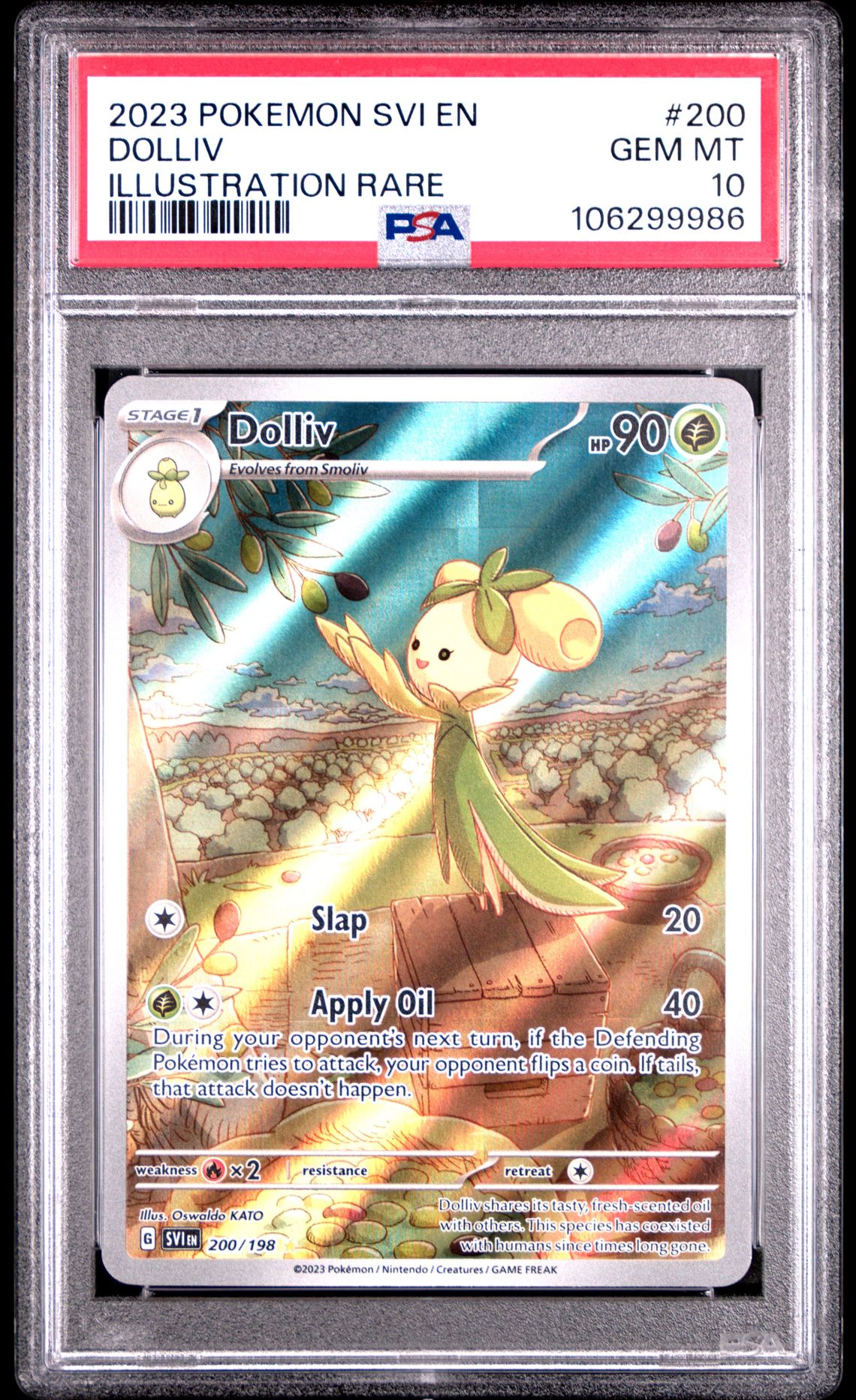 2023 Pokemon POKEMON SVI EN-SCARLET & VIOLET ILLUSTRATION RARE #200 Dolliv front