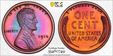 1914 1C PR67RB