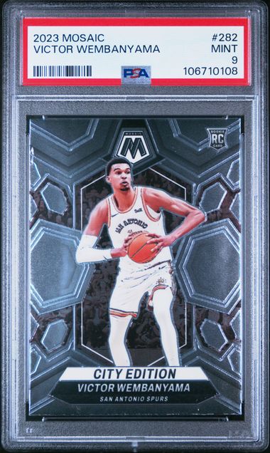2023 Panini PANINI MOSAIC #282 Victor Wembanyama front