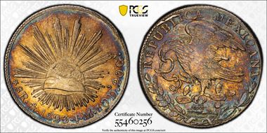 1823-Mo JM 8 R Hook-Neck, Flat Top 3 AU55