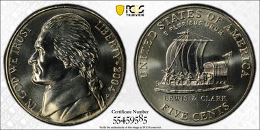 2004-P 5C Keel Boat MS68