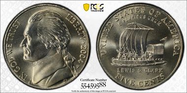 2004-P 5C Keel Boat MS68