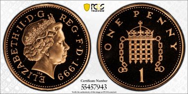 1999 1P S-B5 PR69DCAM