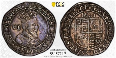 1603 6D S-2647 Thistle, 1st Bust VF25