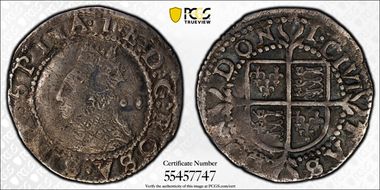 (1601-2) 1/2 Gr S-2586 #1 Mint Mark VF30