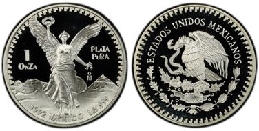 1992-Mo Onza Libertad Ag PR68DCAM
