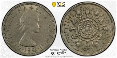 1959 Florin S-4146 AU58