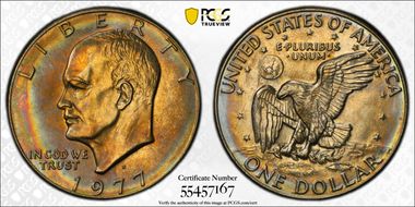 1977-D $1 MS67
