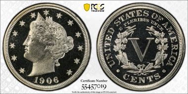 1906 5C PR67+ CAM