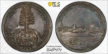 (1700) AR Medal Betts-103, Leipzig Agave N1