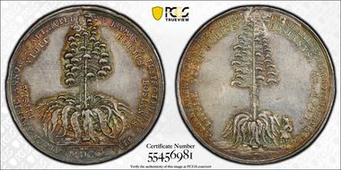 (1711) AR Medal Betts-108, American Aloe N1