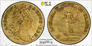 (1677) Jeton Betts-58 Tobago Victory, Brass N1