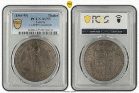 (1564-95) Thaler D-8089 Ensisheim AU55