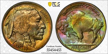 1938-D 5C Buffalo MS66