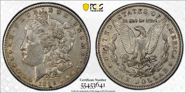 1899-O $1 VAM 31, Micro O XF45