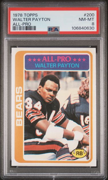 1978 Topps ALL-PRO #200 Walter Payton front