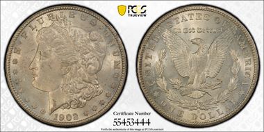 1902-S $1 MS64