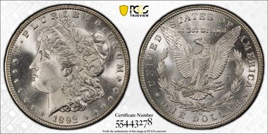 1892-O $1 MS65